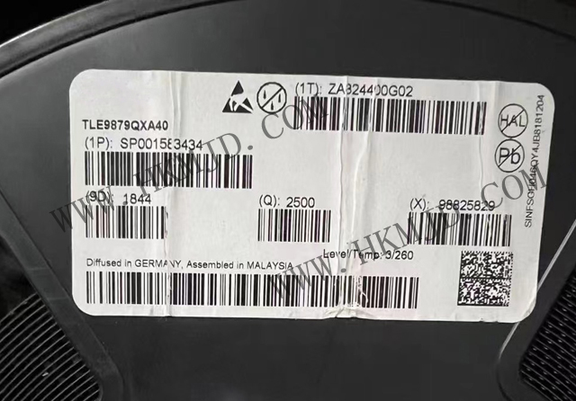 英飛凌推出電源管理IC TLE9879QXA40 馬達(dá)/運動/點火控制器和驅(qū)動器
