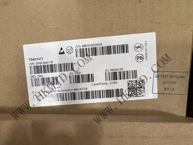 DC/DC開(kāi)關(guān)轉(zhuǎn)換器Infineon TDA21472 70A、1.5MHz 開(kāi)關(guān)頻率