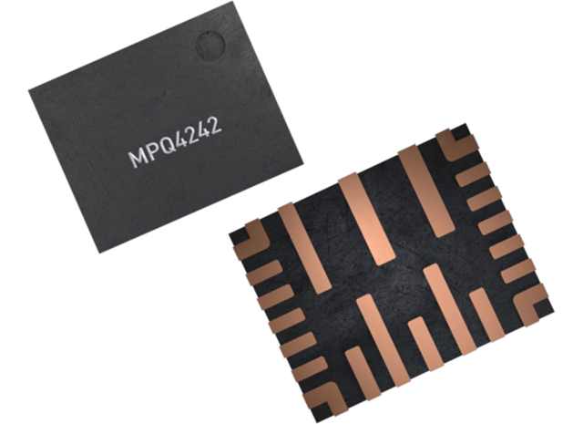 MPQ4242GVE-0000-AEC1：集成升降壓變換器的 5A、36V 、全集成 USB PD 解決方案